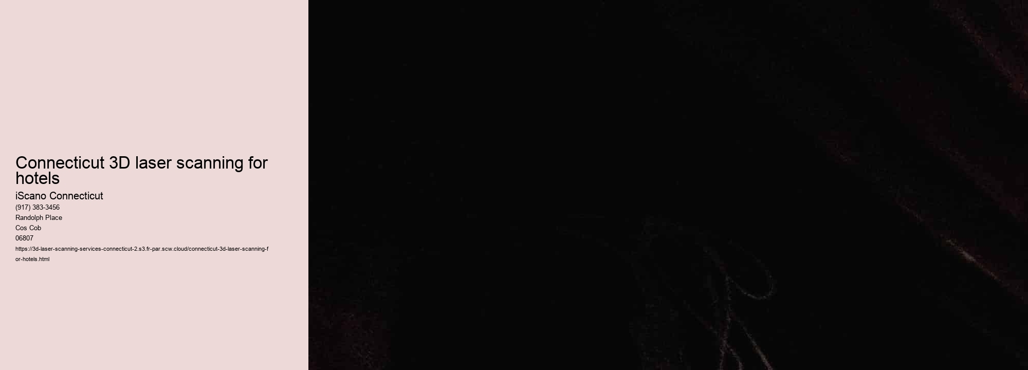 Connecticut 3D laser scanning for hotels