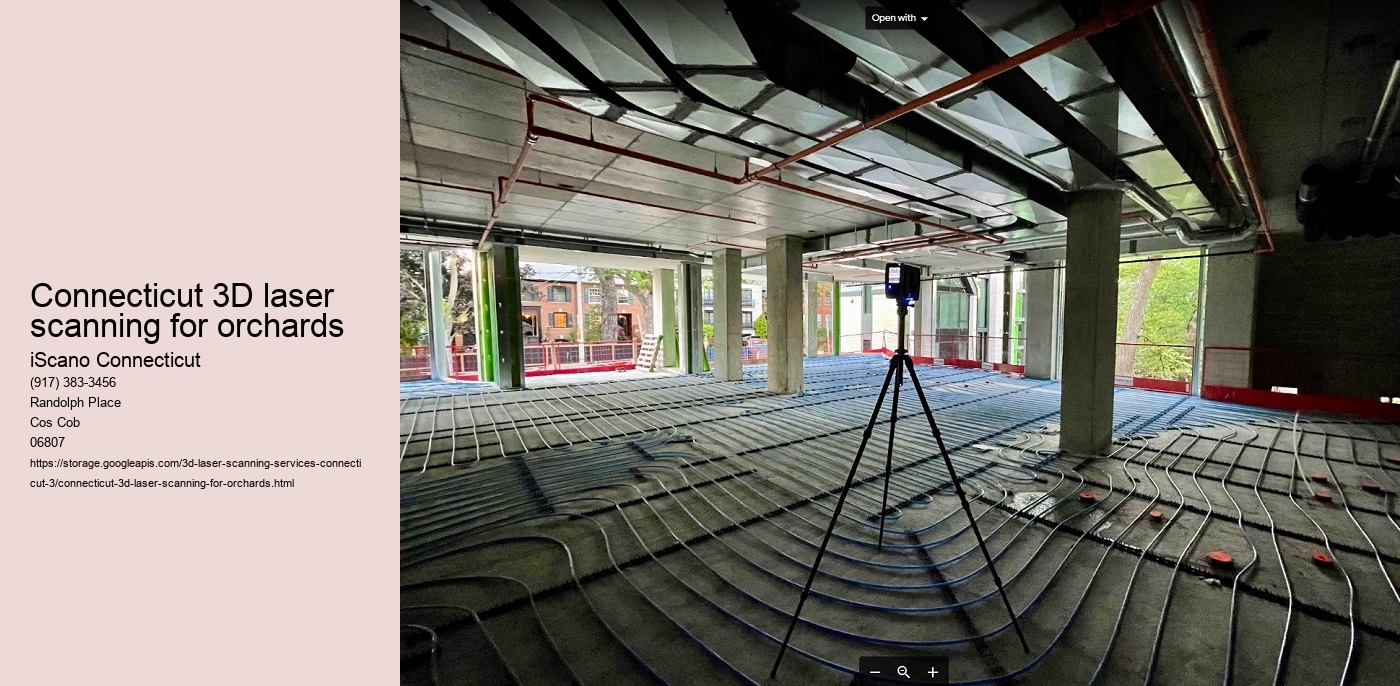 Connecticut 3D laser scanning for orchards