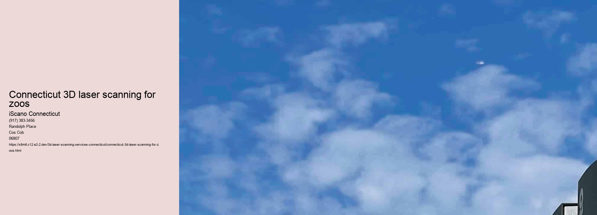 Connecticut 3D laser scanning for zoos